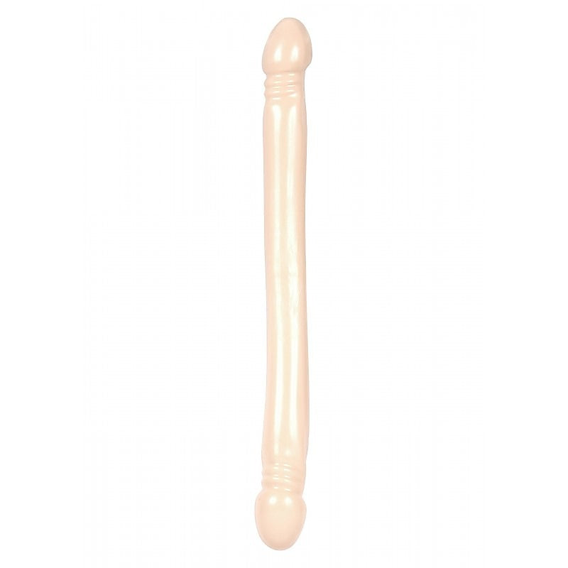 Doc Johnson Smooth Double Header 18 Inch Realistic Dong - Double Ender