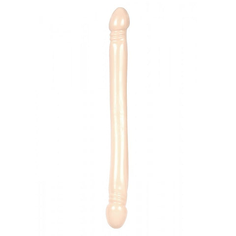Doc Johnson Smooth Double Header 18 Inch Realistic Dong - Double Ender