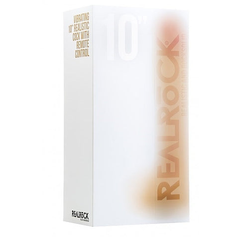 Real Rock Vibrating 10 Realistic Cock by Shots Toys - Vibrating Dildos