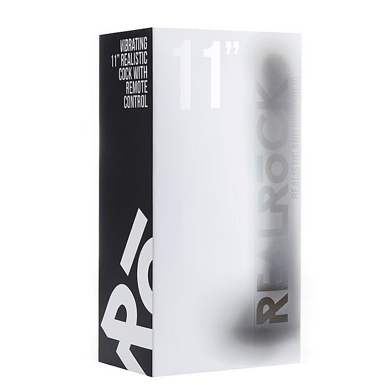 Real Rock Vibrating 11 Realistic Cock by Shots Toys - Vibrating Dildos