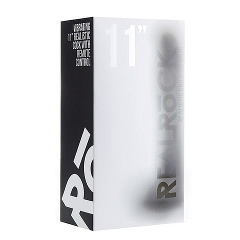 Real Rock Vibrating 11 Realistic Cock by Shots Toys - Vibrating Dildos