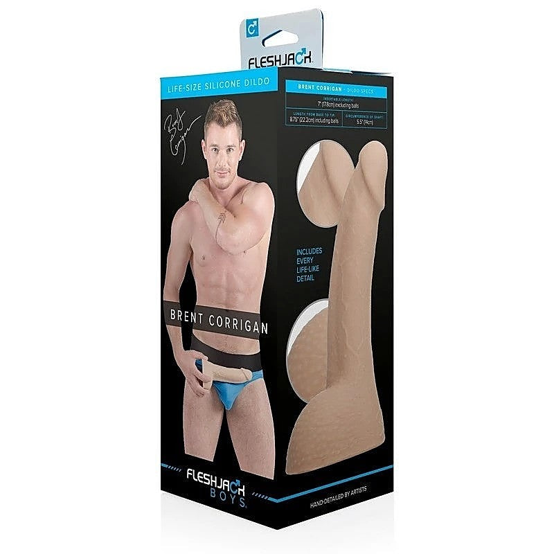 Brent Corrigan Realistic Silicone Dildo by FleshJack Boys - Anal Dildos
