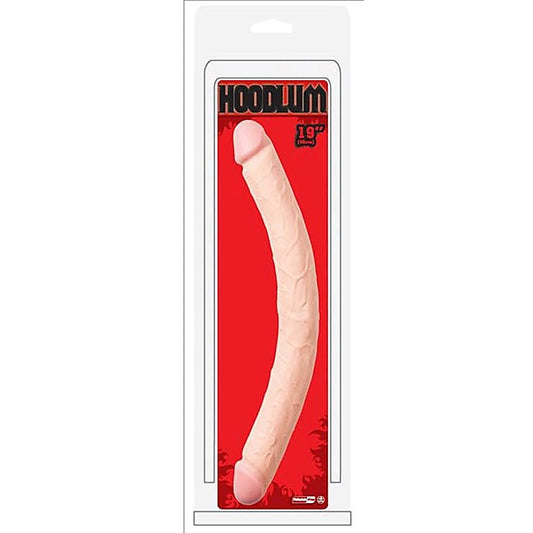 Hoodlum 19" Double Dong Flesh