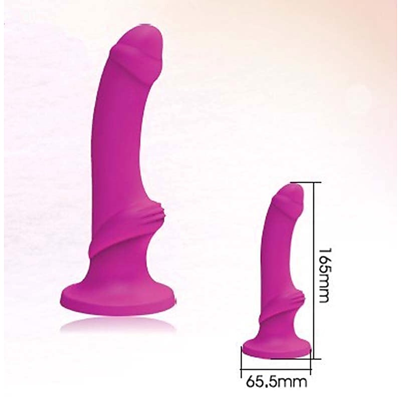 Eddie 6 Dong with Suction Base by My Lovey Sextoys - Mini & Slim Vibrators