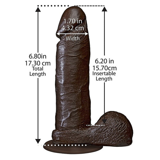 Doc Johnson The Realistic Cock with Balls 6 inch