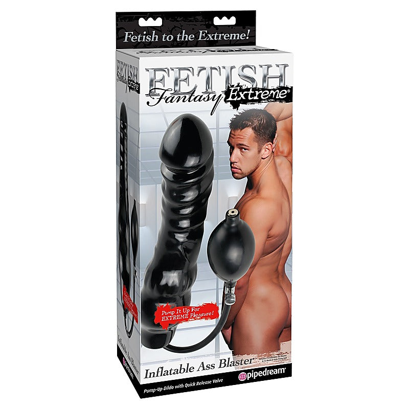 Fetish Fantasy Extreme Inflatable Ass Blaster Dildo - Realistic Dildos