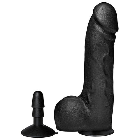 Cock Hungry Black Silicone Dildo by Doc Johnson - Realistic Dildos