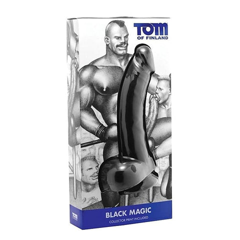 Premium Tom of Finland Black Magic by XR Brands - Realistic Dildos