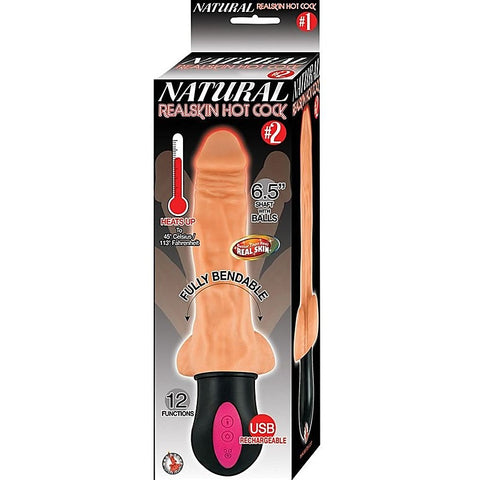 Natural Realskin Hot Cock With Balls by Nasstoys - Realistic Dildos