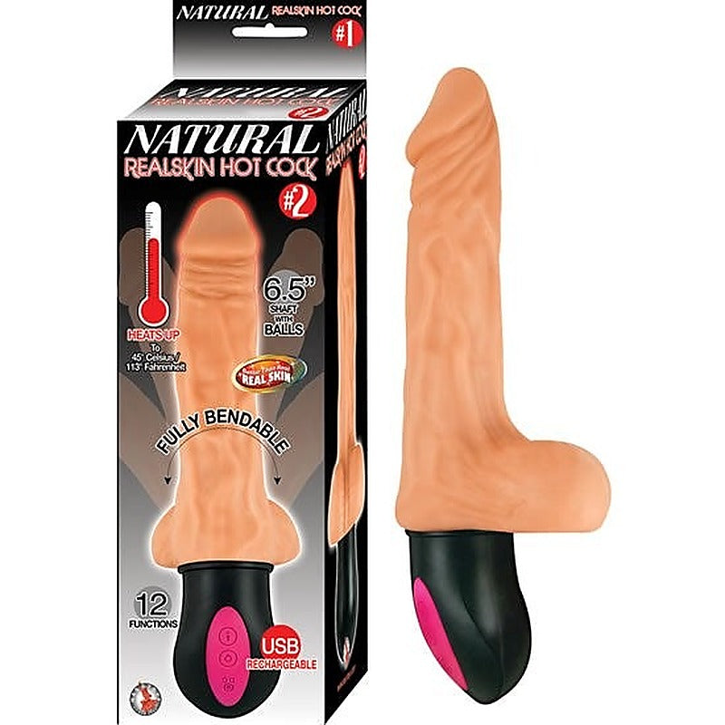 Natural Realskin Hot Cock With Balls by Nasstoys - Realistic Dildos