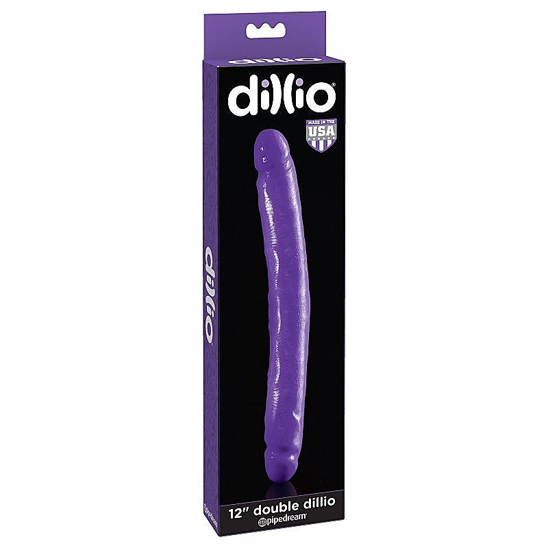Dillio Double Dong Purple by Pipedream Products - Double Ender