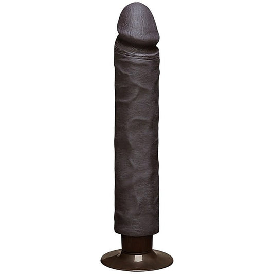 The Realistic Cock UR3 Vibrating 10 in. Black - Realistic Dildos