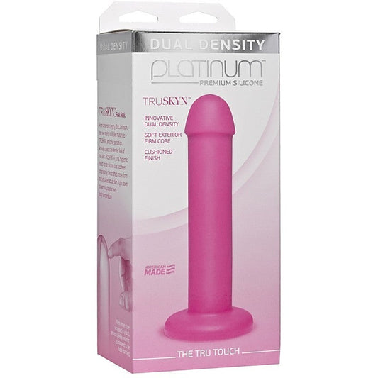 Doc Johnson Platinum The Tru Touch Silicone Dildo