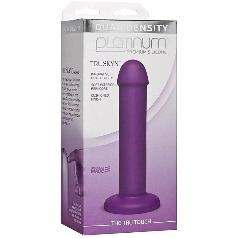 Platinum The Tru Touch Silicone Dildo by Doc Johnson - Realistic Dildos