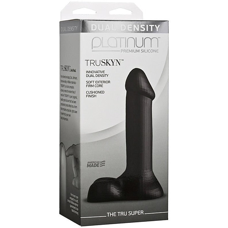 Platinum The Tru Super 7 Inch Realistic Dildo By Doc Johnson - Realistic Dildos