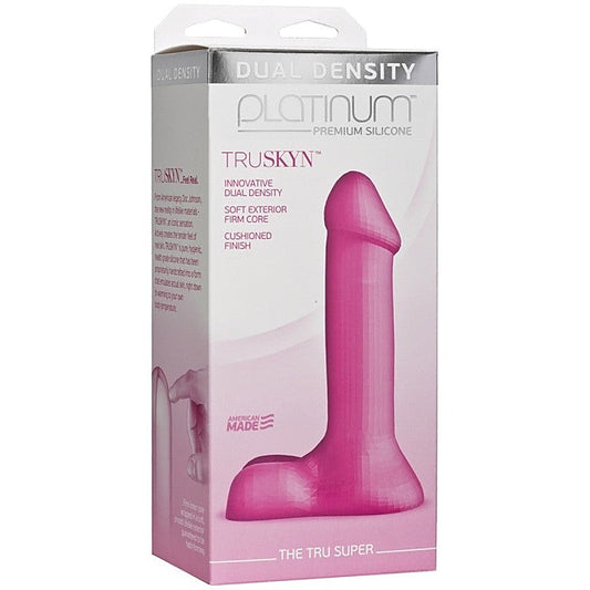 Doc Johnson Platinum The Tru Super 7 Inch Realistic Dildo