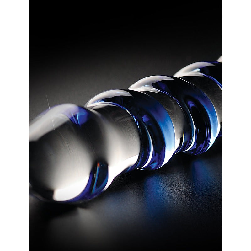 Pipedream Icicles No 05 Hand Blown Glass Dildo Massager - Glass Sex Toys
