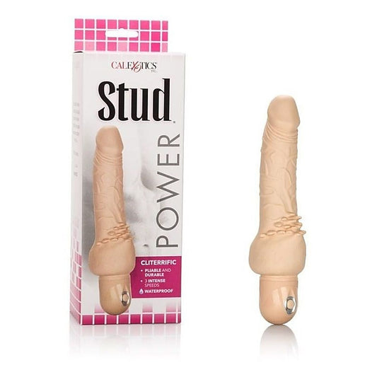 Waterproof Power Stud Cliterrific Ivory - Realistic Dildos