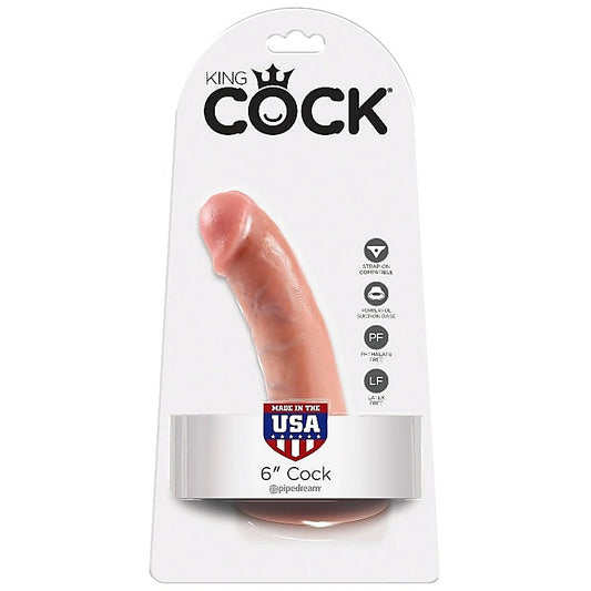 King Cock 6 Inch Realistic Dildo by Pipedream Products - Realistic Dildos