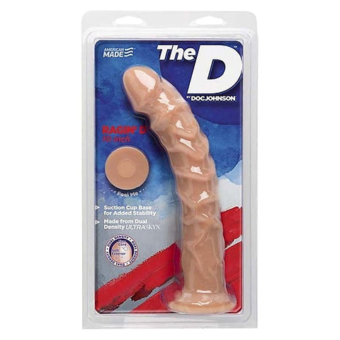 The Ragin' D 10 Inch by Doc Johnson - Realistic Dildos