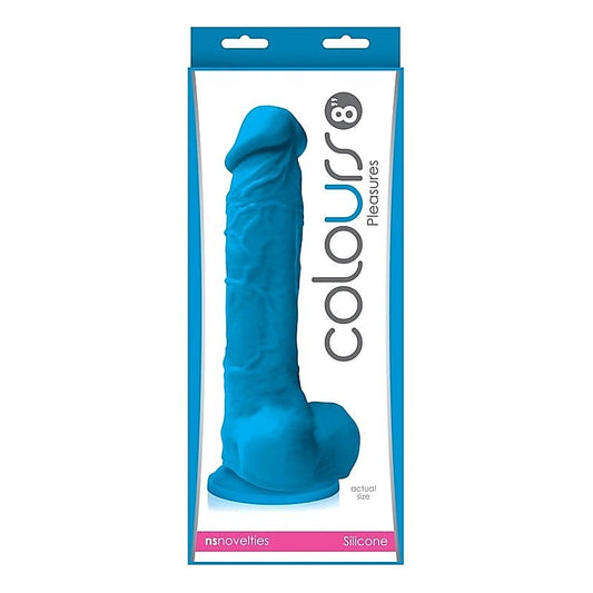NS Novelties Colours Pleasure 8in Dildo - Ultimate Satisfaction Guaranteed