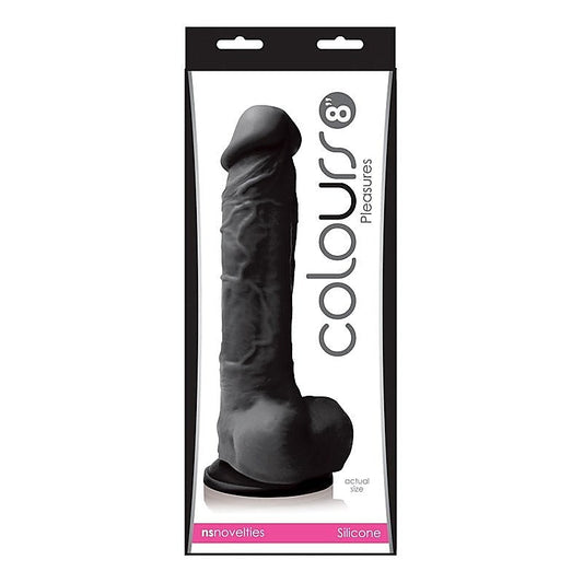 NS Novelties Colours Pleasure 8in Dildo - Ultimate Satisfaction Guaranteed