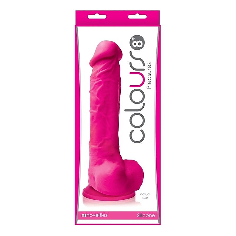 Colours Pleasure 8in Dildo by NS Novelties - Realistic Dildos