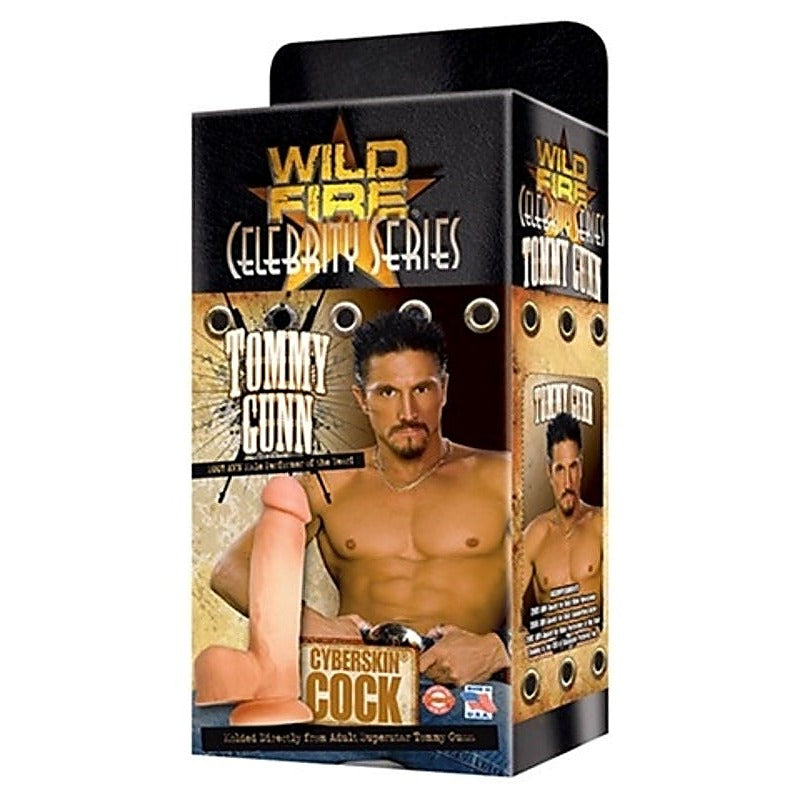 Wildfire Celebrity Series Tommy Gunn CyberSkin Cock - Realistic Dildos
