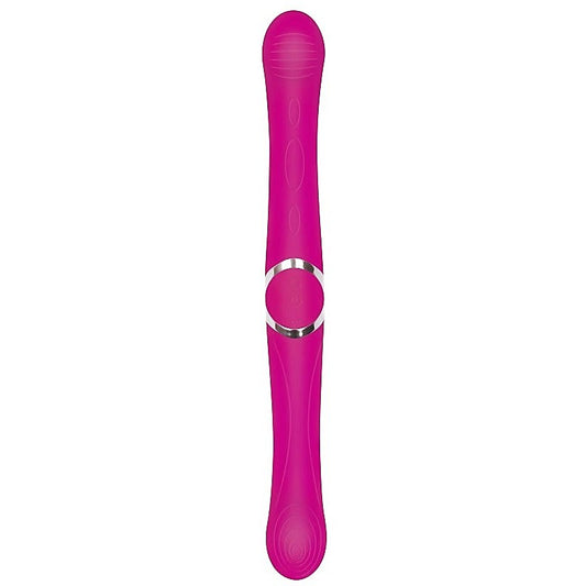 Coupled Love Vibrating Silicone Double Ender - Realistic Dildos