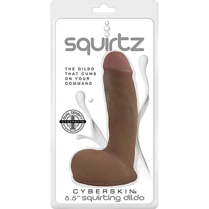 Squirtz Cyberskin Squirting Dildo by Topco - Realistic Dildos
