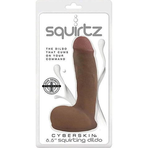 Squirtz Cyberskin Squirting Dildo by Topco - Realistic Dildos