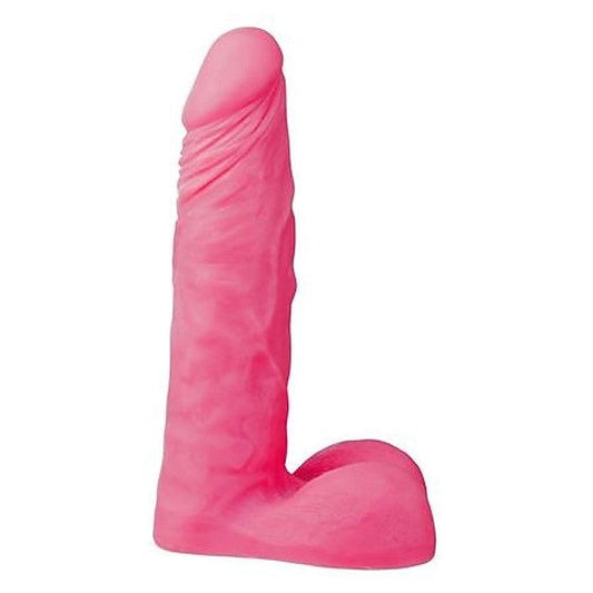 Simplx Realistic 8 inch Dong with Scrotum Pink