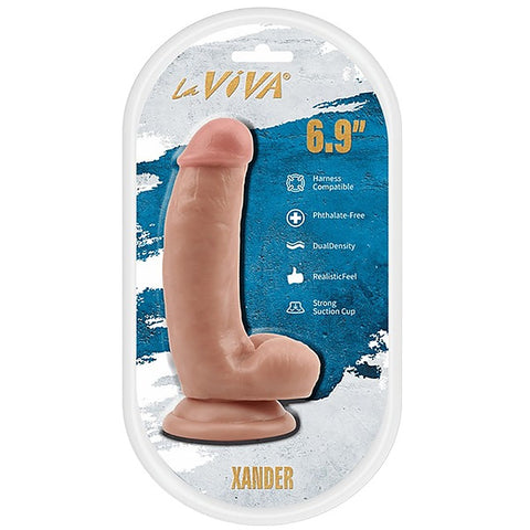 Xander 6.9 Inches Realistic Feel Dildo by La Viva - Realistic Dildos