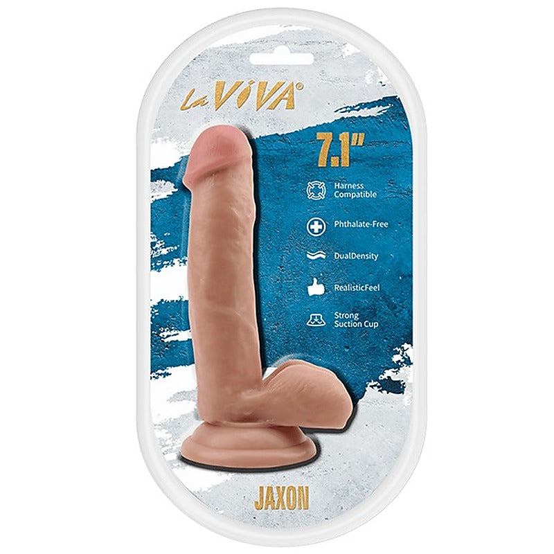Jaxon 7.1 Inches Silicone Dildo by La Viva - Realistic Dildos