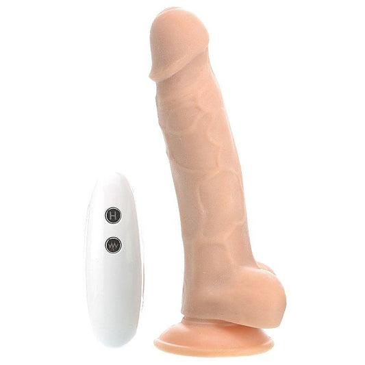 Adam's True Feel Rechargeable Dildo with Remote Control - Vibrating Dildos