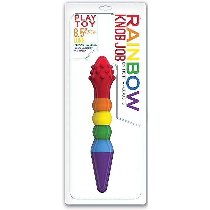 Premium Rainbow Knob Job by Hott Products - Double Ender