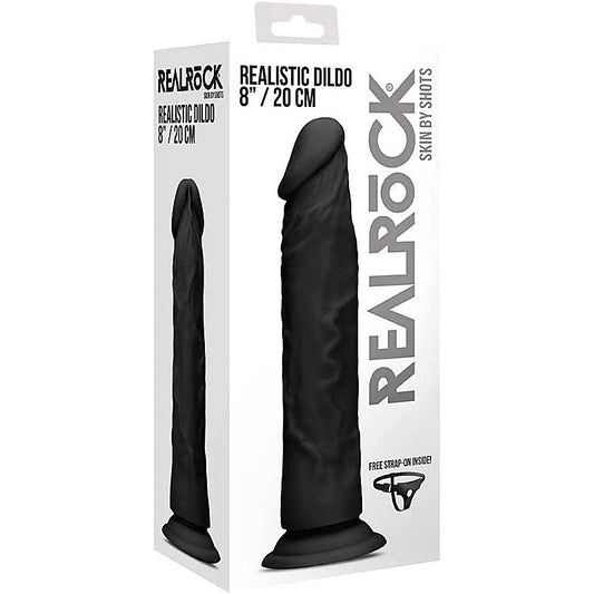 Realrock Skin Dildo Black