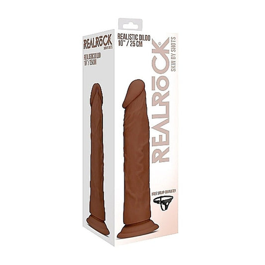 Realrock Skin Dildo Brown