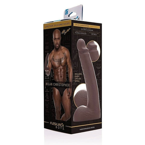 Fleshjack Boys Milan Christopher Silicone Dildo - Anal Dildos