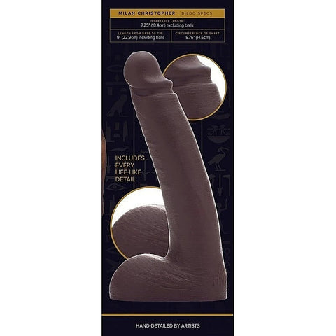 Fleshjack Boys Milan Christopher Silicone Dildo - Anal Dildos