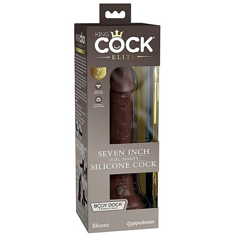 King Cock Elite Dual Density Silicone by Pipedream Products - Realistic Dildos