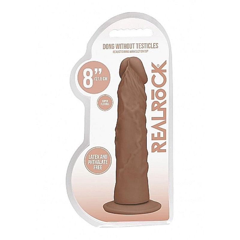 Premium Realrock Skin Dong 8 Inch by Shots Toys - Realistic Dildos