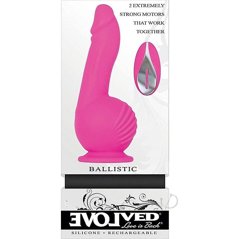 Evolved Ballistic Vibrating Dong - Realistic Dildos