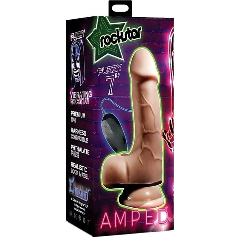Professional Amped Fuzzy 7.5 Inch by La Viva - Realistic Dildos