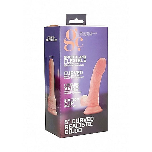 Budget-Friendly Pleasure - Carved Dildo with Natural Curve - Realistic Dildos