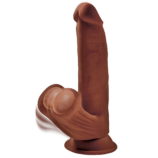 King Cock Plus 8 Inch Triple Density Cock With Swinging Ball