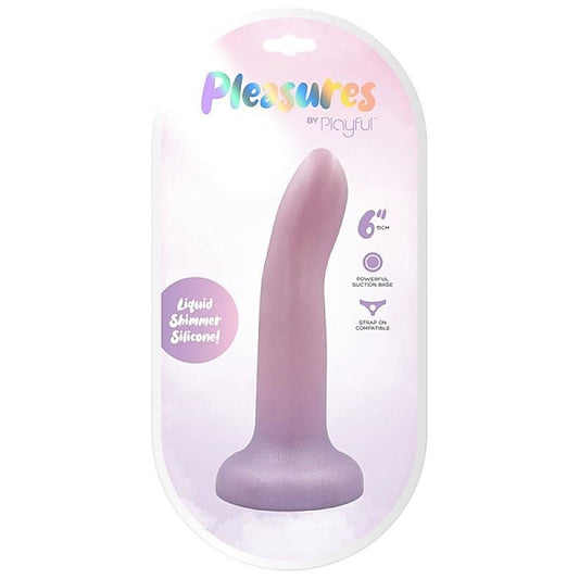Playful's Flexible 6-Inch Silicone Pleasure Wand - Harness Dildos