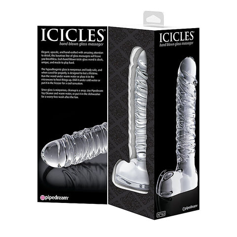 Icicles No 63 by Pipedream Products - Glass Sex Toys
