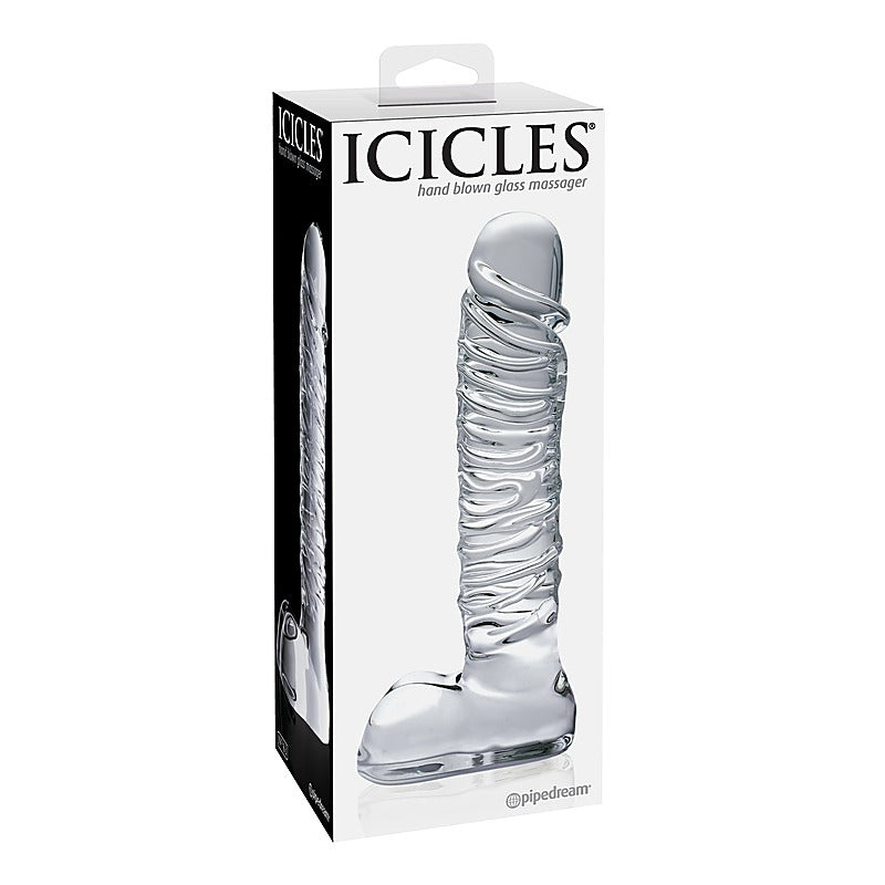 Icicles No 63 by Pipedream Products - Glass Sex Toys
