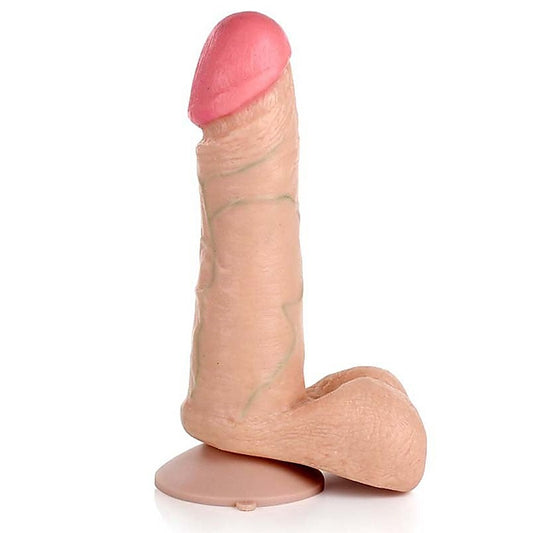 Vac-U-Lock Vibrating Sex Harness with 6Cock Flesh